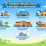 7 tempat wisata seru di Johor Bahru yang kids friendly seperti Legoland Theme Park, SEA Life Aquarium, Johor Zoo, hingga Austin Heights Water Park