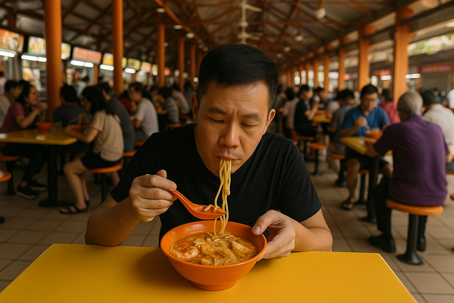 rekomendasi laksa di singapura