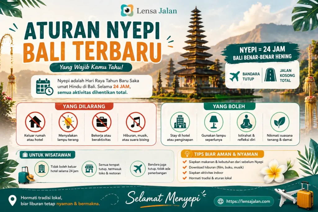 aturan nyepi di bali terbaru