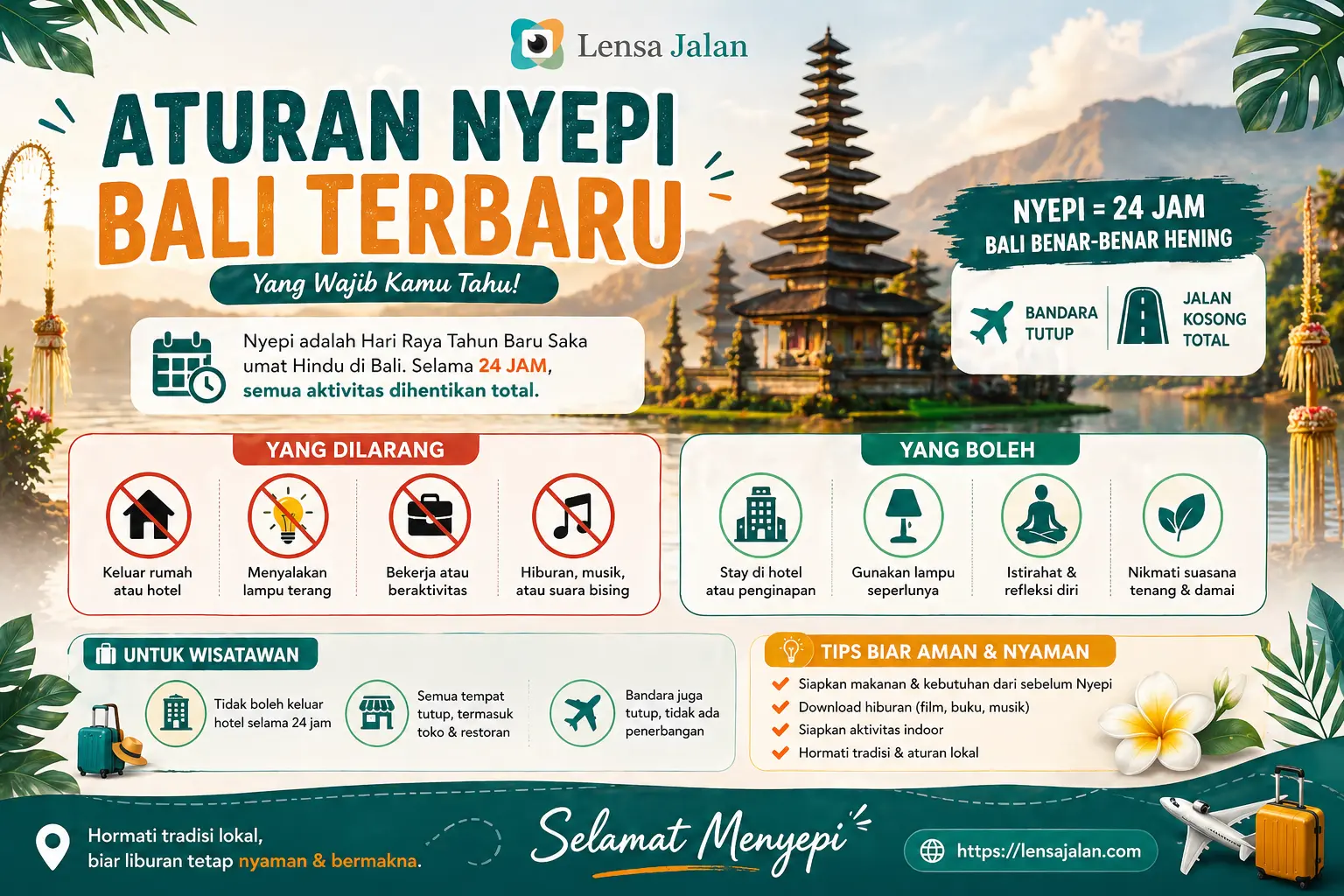 aturan nyepi di bali