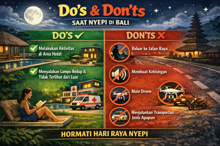 aturan saat nyepi di bali