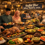 buffet iftar hotel terbaik di johor bahru dengan berbagai menu ramadan seperti kambing panggang, seafood, dan makanan melayu