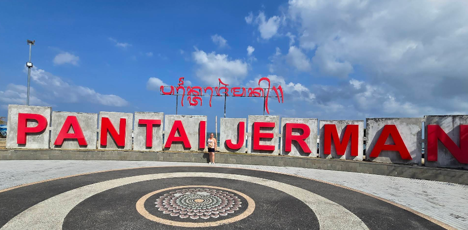 pantai jerman di kuta bali