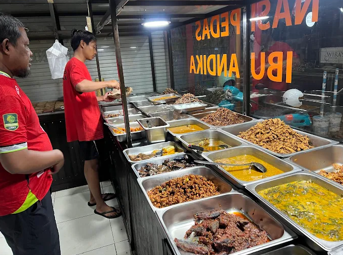 nasi pedas ibu andika