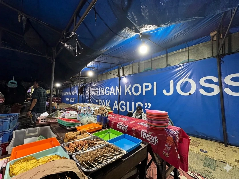 Angkringan kopi joss pak agus angkringan kopi joss pak agus tampak samping