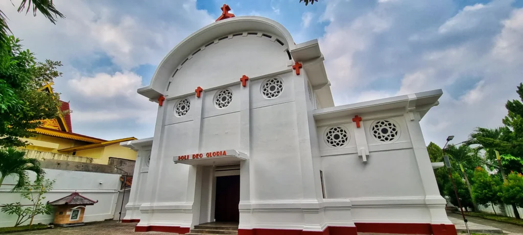 gereja santo yusup bintaran jogja gereja santo yusup bintaran joga tampak depan