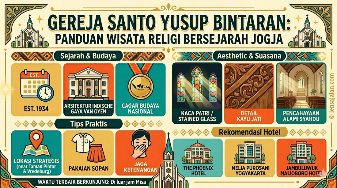 Gereja Santo Yusup Infografis