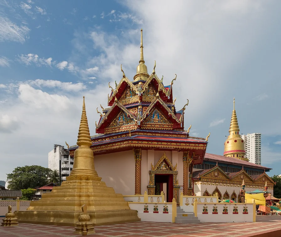 Wat Chaiya Mangkalaram Temple Penang Malaysia
