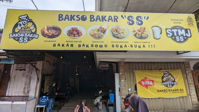 bakso bakar ss mergosono malang tampak depan