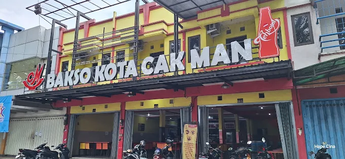 bakso kota cak man cabang blimbing tampak depan
