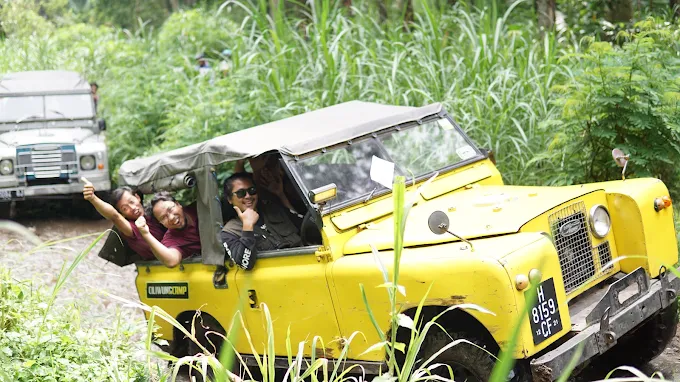 kegiatan offroad di coban putri batu malang