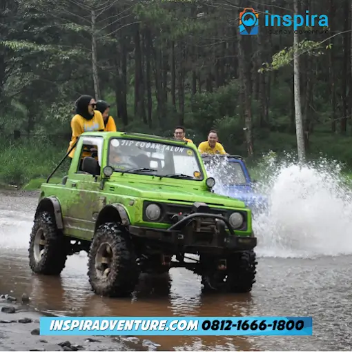 offroad dengan jeep oleh inspira outbound