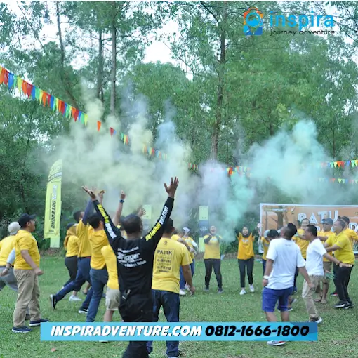 kegiatan outbound kantor dengan tim inspira outbound malang