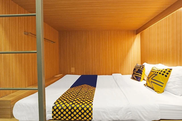 bunkbed queen size di the packer lodge jogja