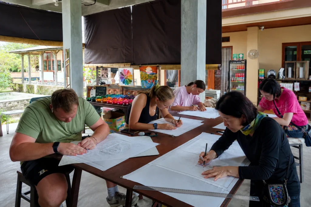 Widya's Batik Class di Ubud