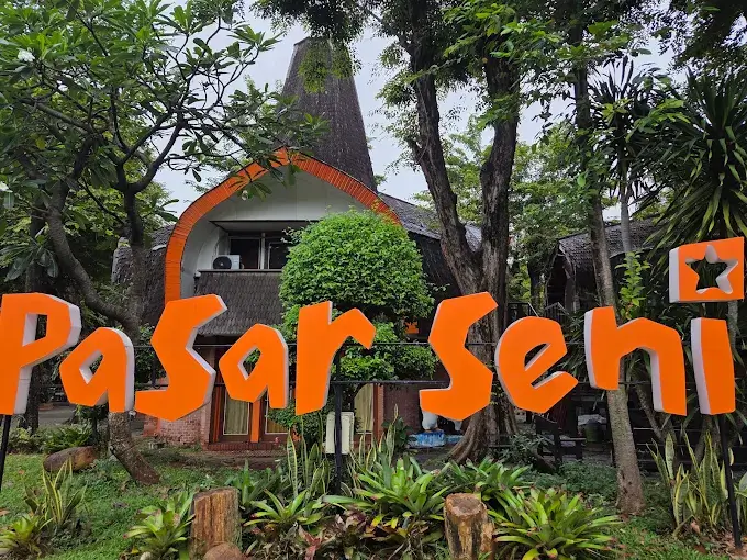 pasar seni ancol tampak depan