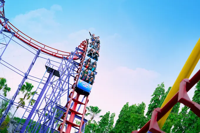 wahana roller coaster di dufan