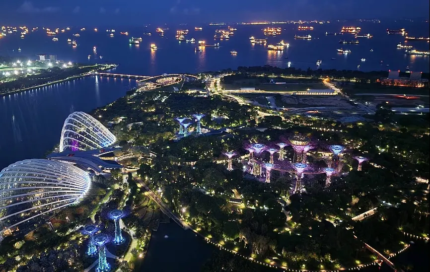 Menikmati Pemandangan 360 Derajat di Sands SkyPark Observation Deck