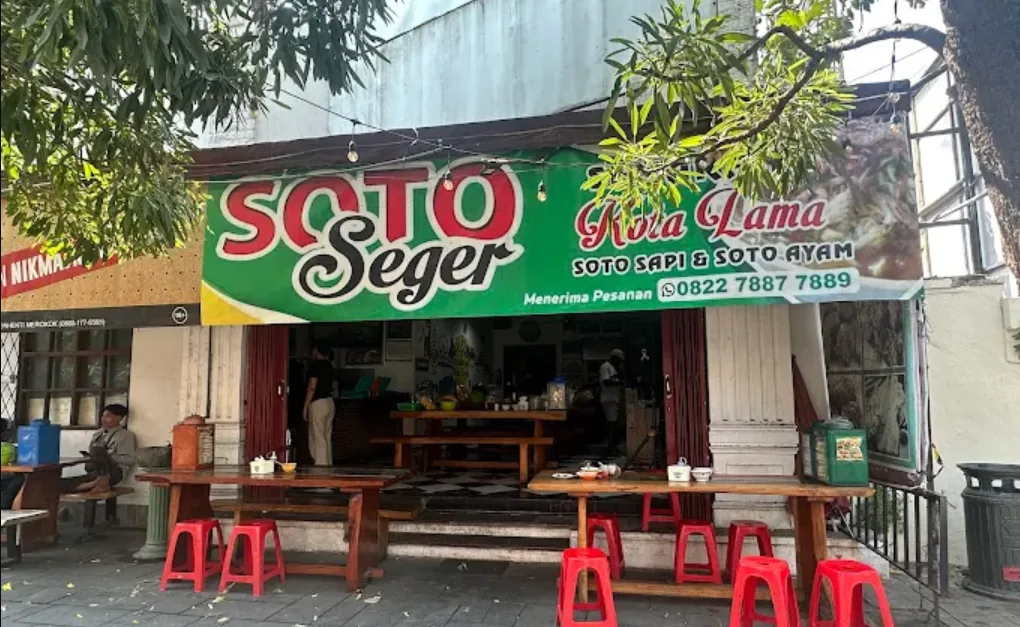 foto tampak depan Soto Seger Kartosuro Kota Lama
