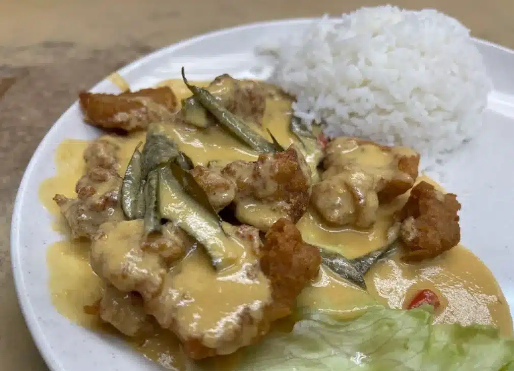 salted egg chicken New Station Snack Bar