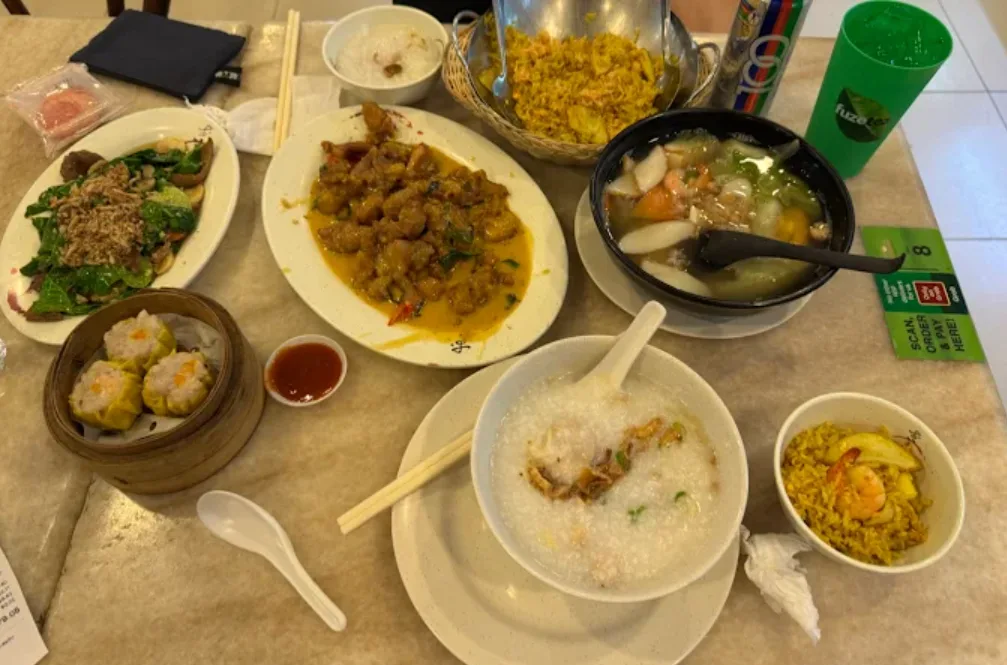 salted egg chicken halal di Tang Tea House
