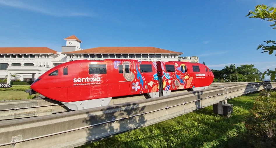 sentosa express monorail sebagai alternatif hemat