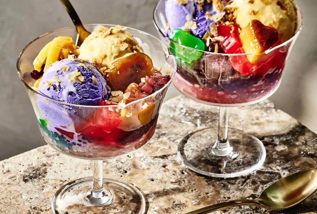 Halo-halo dessert khas filipina